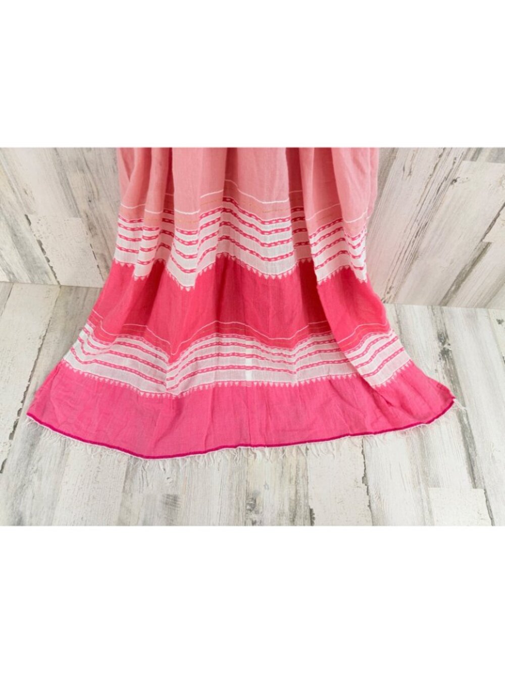 Lemlem Leila Plunge Dress Caftan Size S Pink - Picture 6 of 16